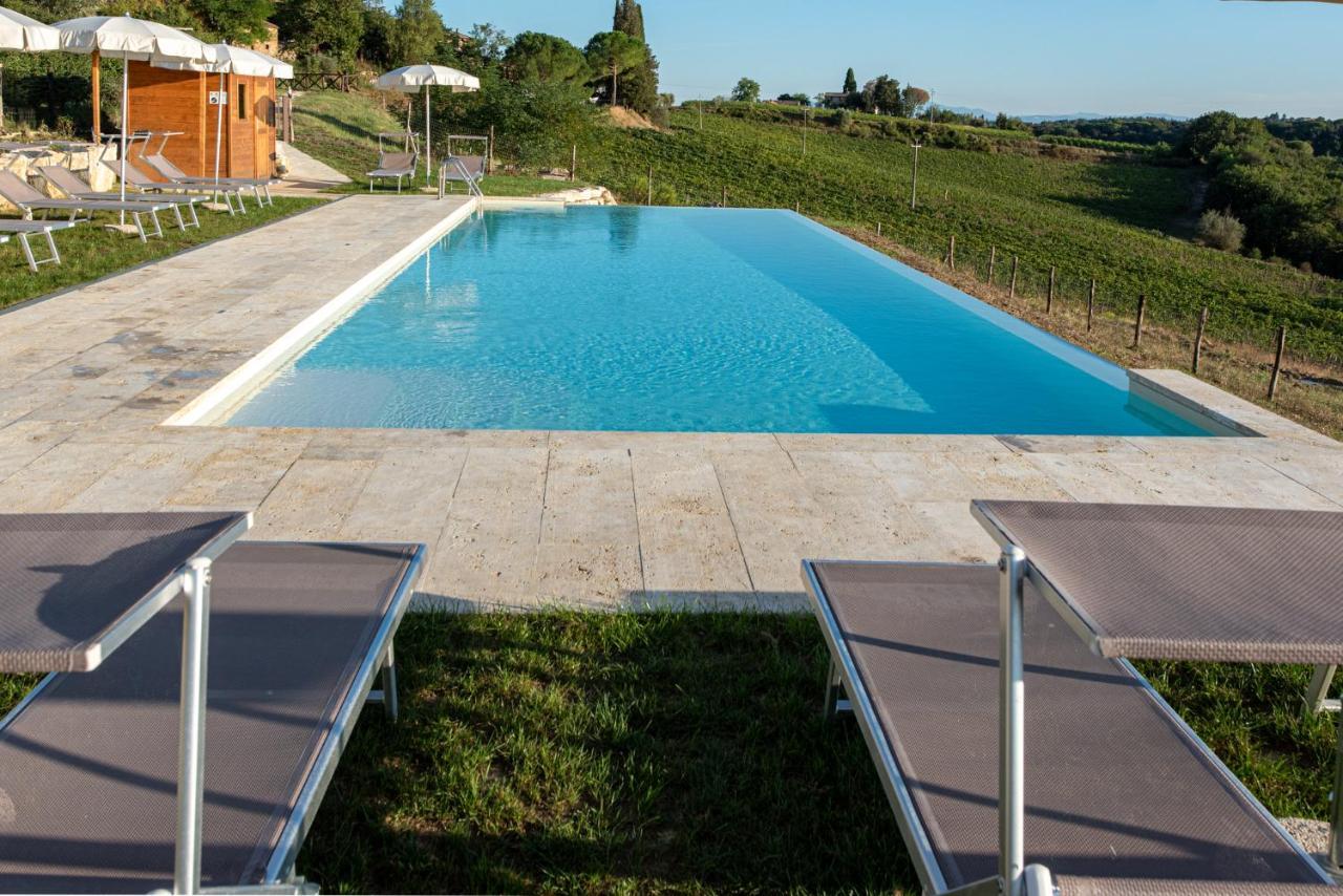 Chianti B&B Design Infinity Pool Shared Pianella  Exterior foto