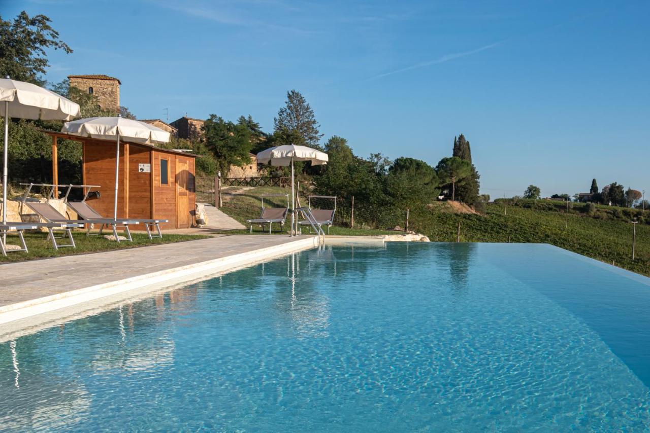 Chianti B&B Design Infinity Pool Shared Pianella  Exterior foto